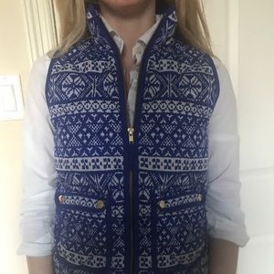 J. Crew Fairisle Vest